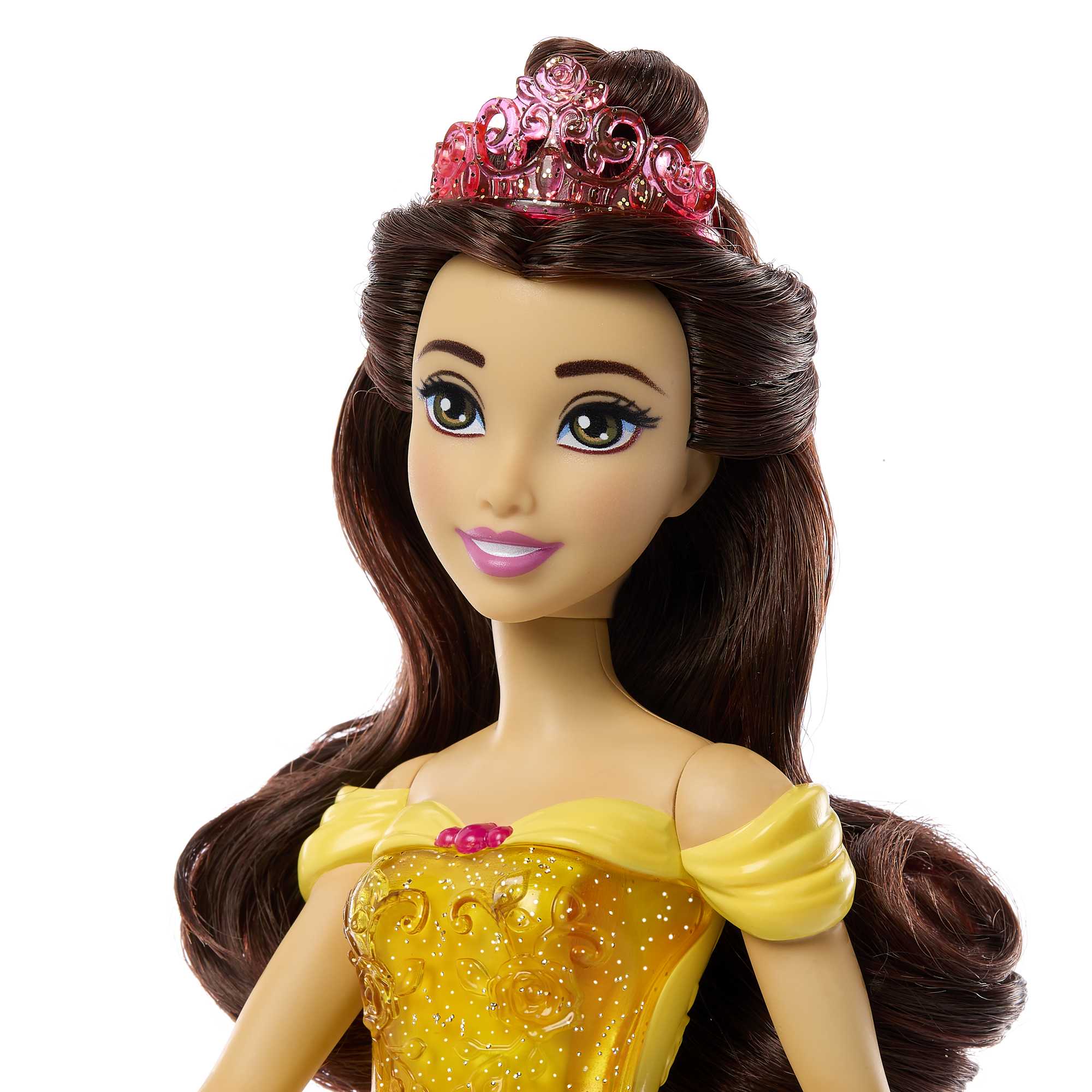 Disney Princess Belle Doll With Sparkling Fashion & Accessories, Inspired By Beauty & The Beast