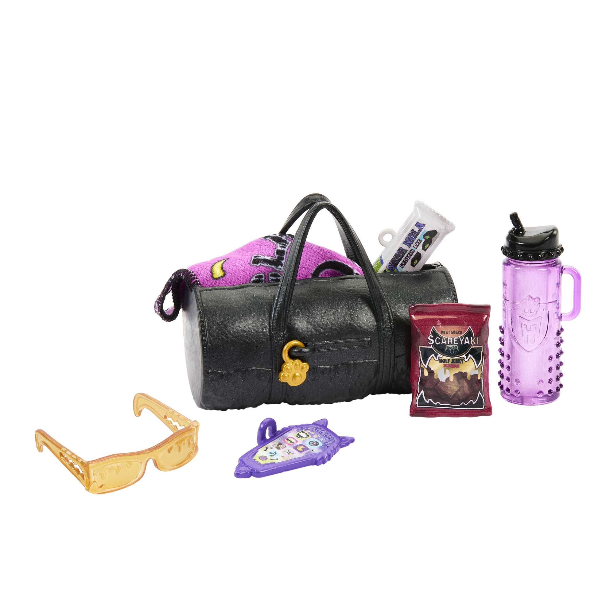 Monster High Doll, Clawd Wolf Doll With Pet And Accessories