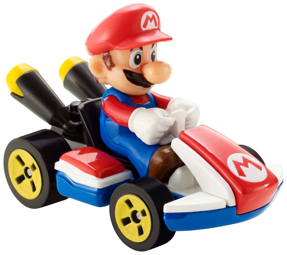 Hot Wheels Mario Kart Mario, Véhicule Kart Standard