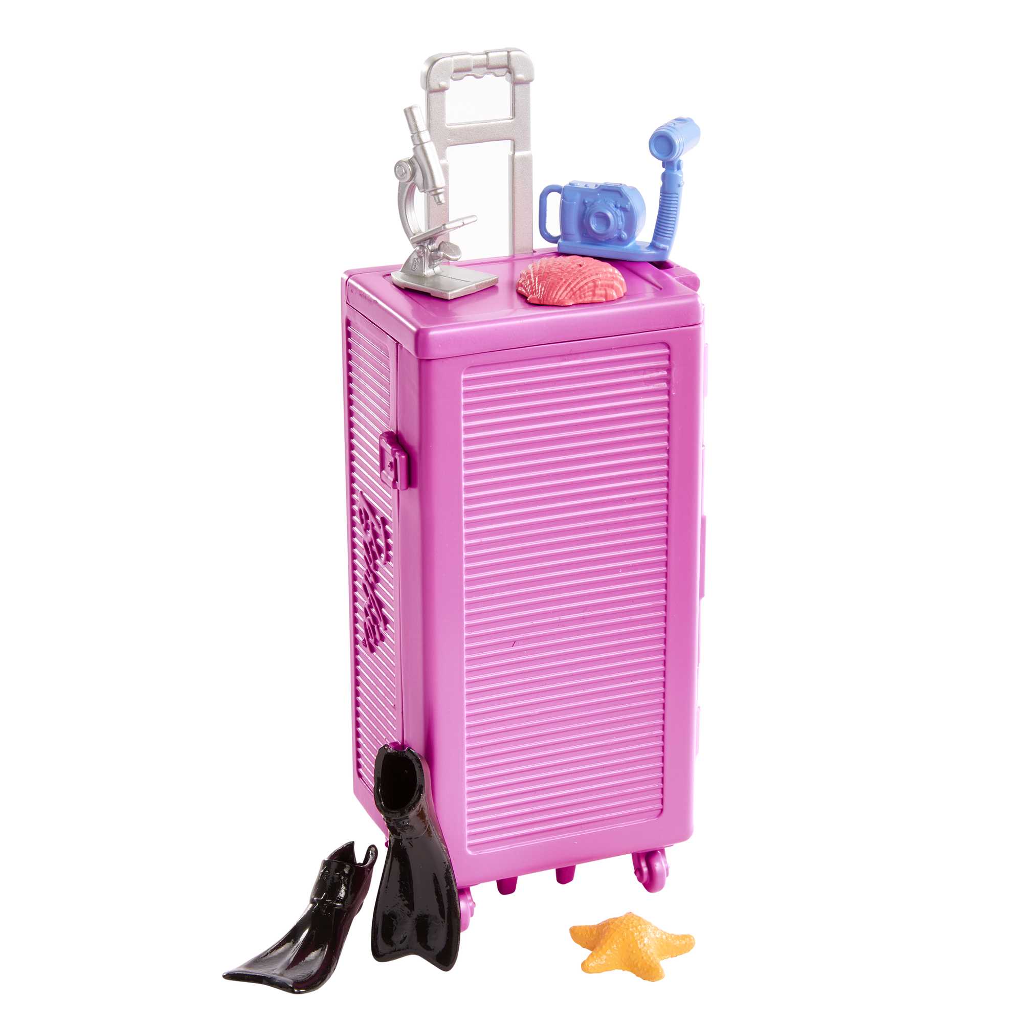 Barbie-Coffret Barbie Plongeuse, Poupée et Plus de 10 Accessoires