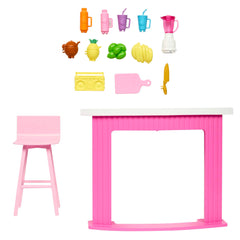 Barbie® Bar à Smoothies de Piscine Coffret D’Accessoires