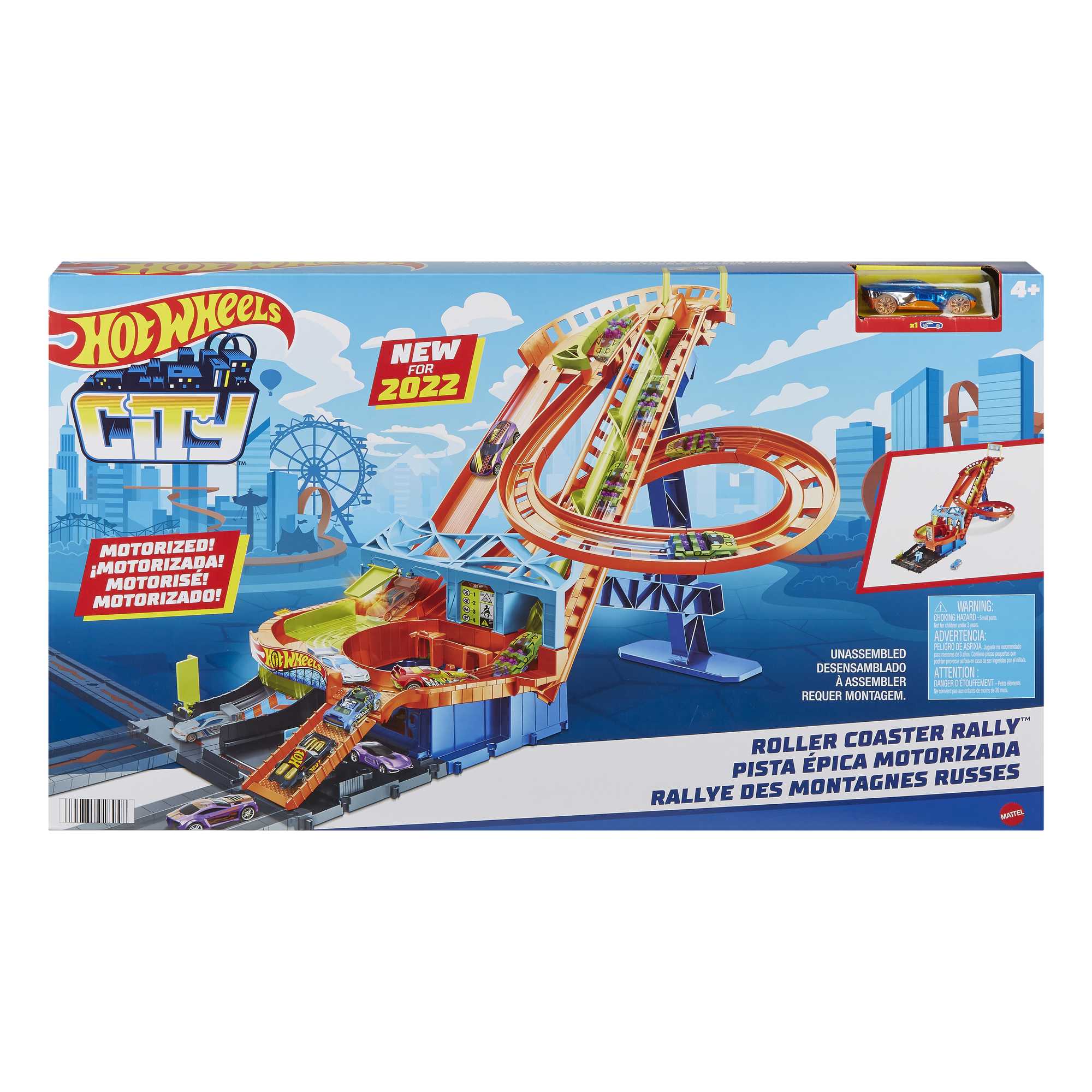 Hot Wheels Rallye des Montagnes Russes