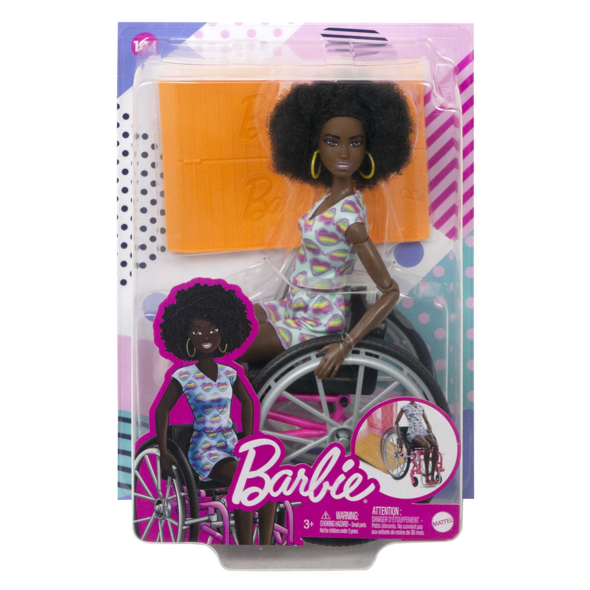 Barbie® Doll With Wheelchair and Ramp, Barbie® Fashionistas™