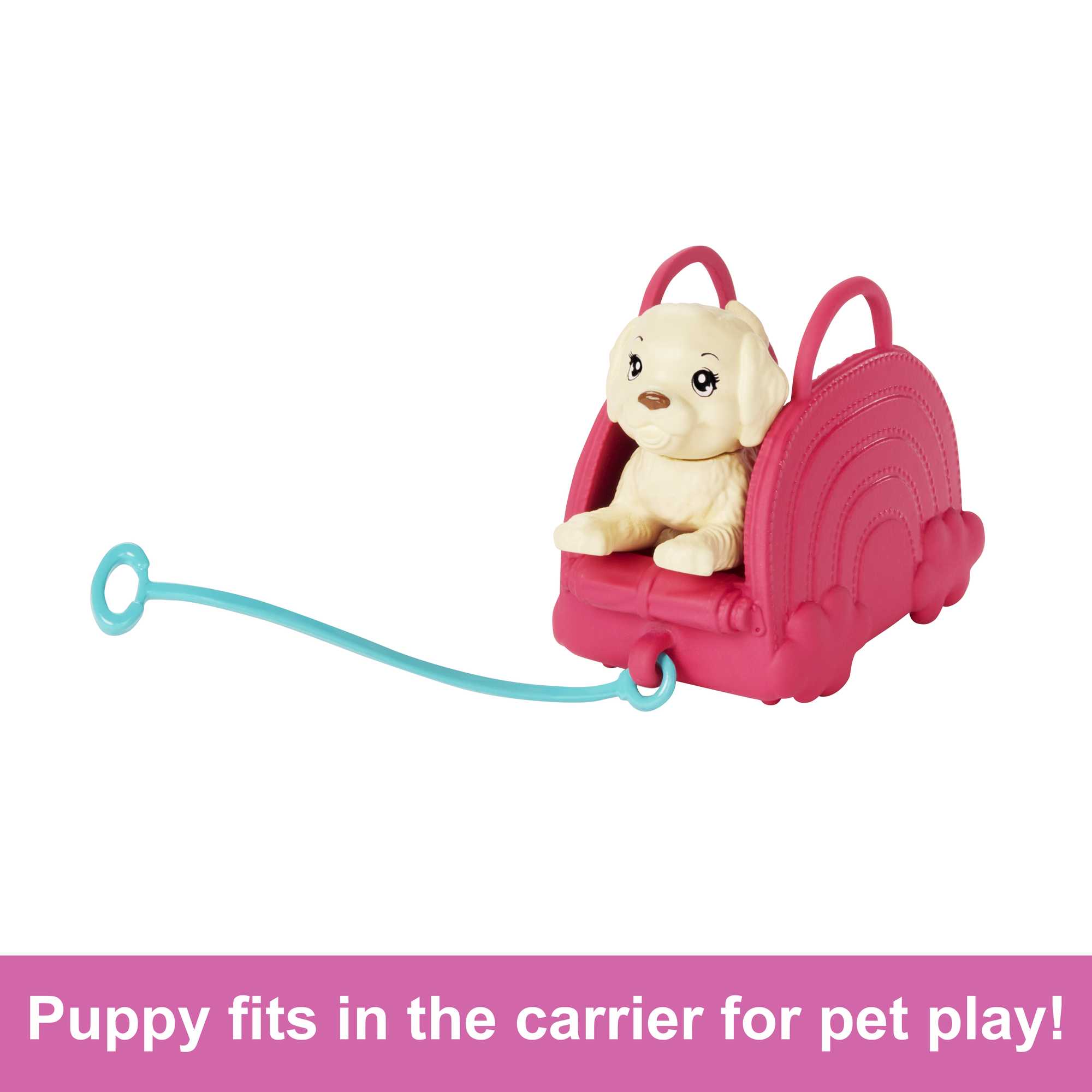 Barbie Toys, Chelsea Doll And Accessories, Travel Set With Puppy