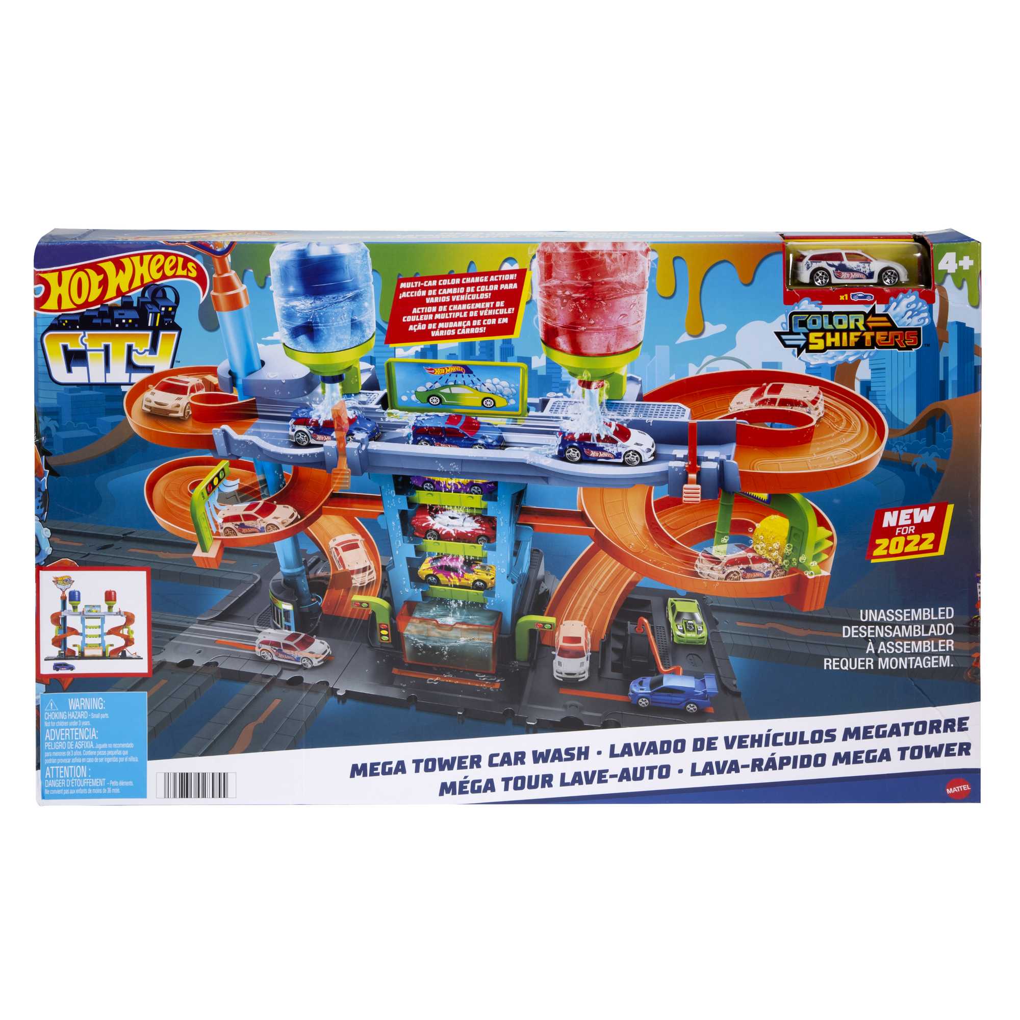 Hot Wheels Méga Tour Lave-Auto