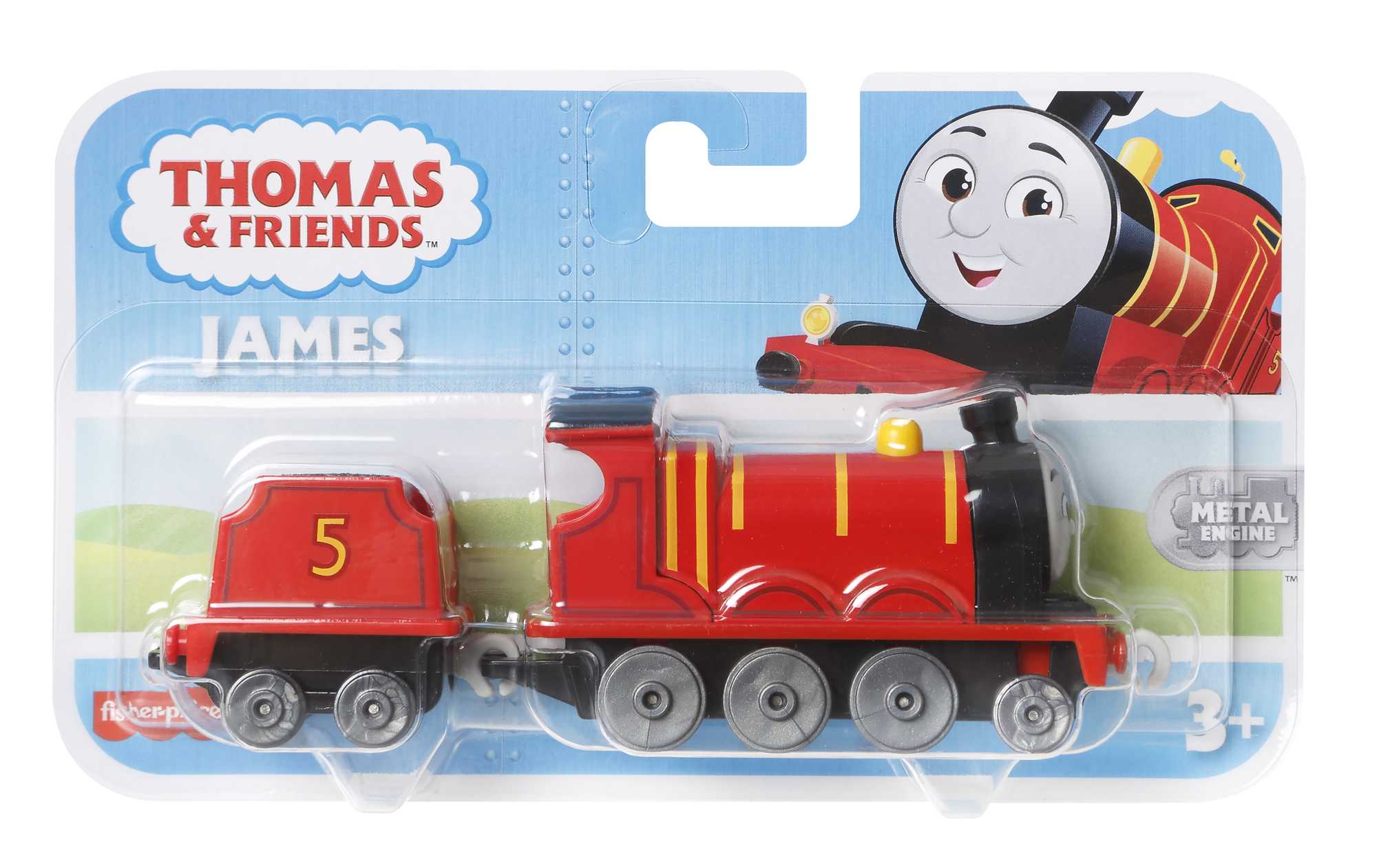 Fisher-Price® Thomas et ses Amis Locomotive James en Métal