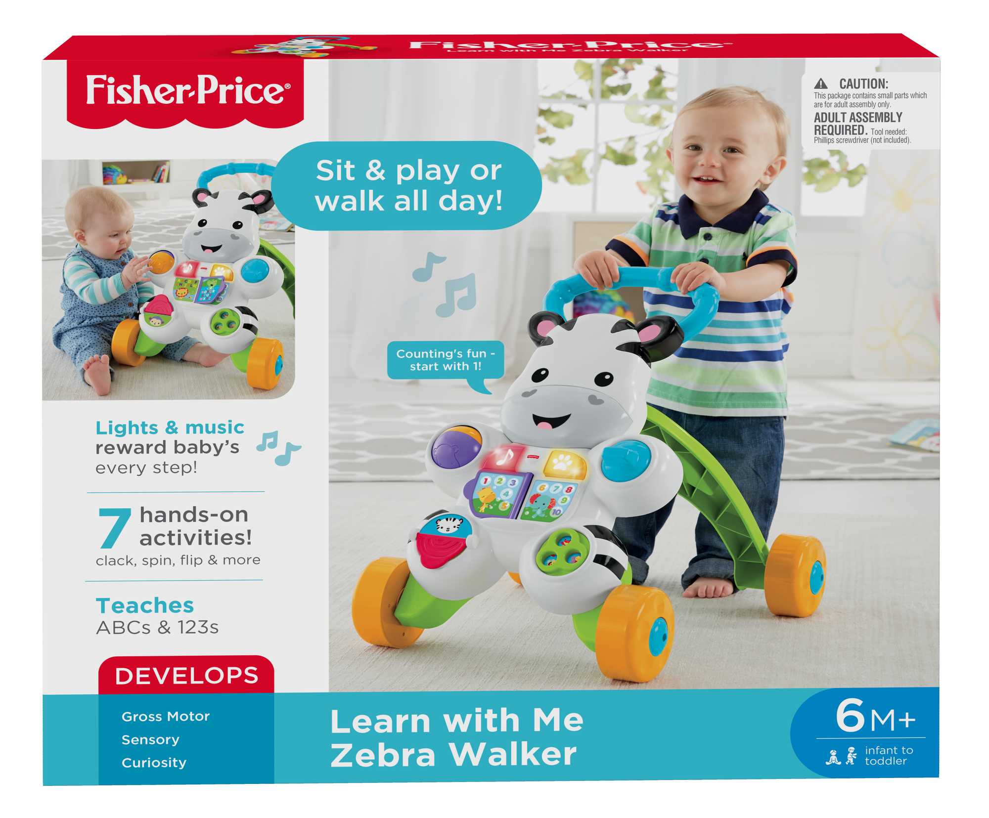 Fisher-Price Zèbre Premiers Pas