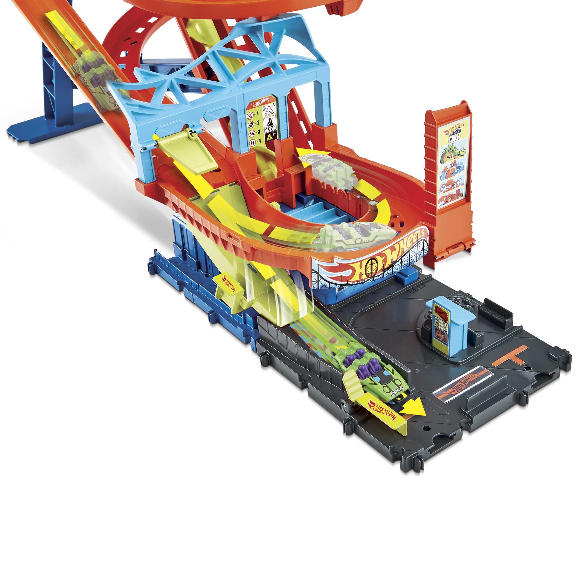 Hot Wheels Rallye des Montagnes Russes