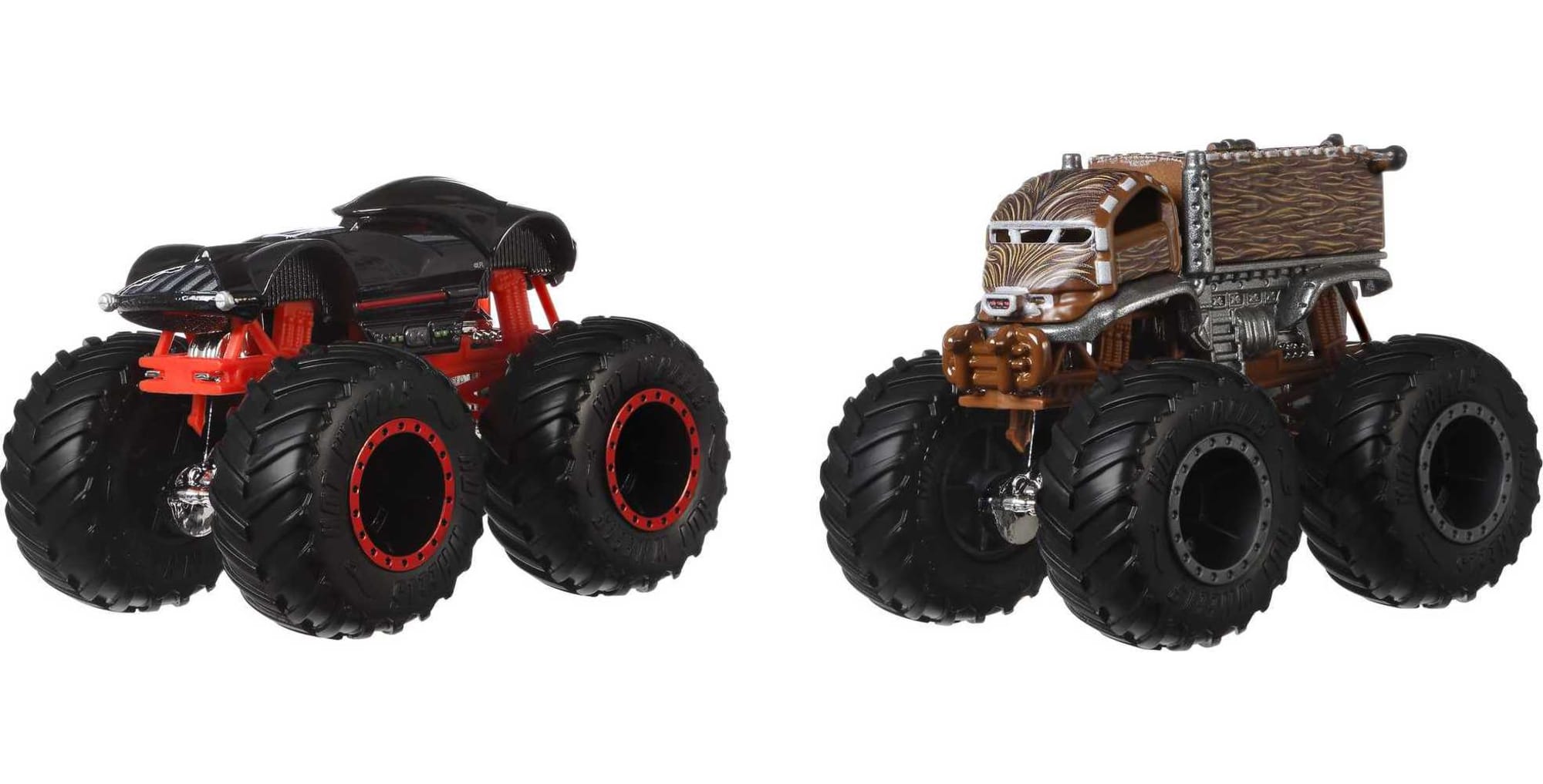 Hot Wheels Monster Trucks Demolition Doubles, 2-Pack Of 1:64 Scale Toy Trucks