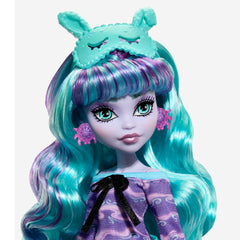 Monster High® Soirée Cris-Jama Twyla, Poupée et Accessoires