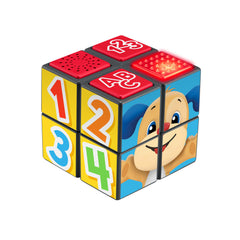 Fisher-Price Baby Learning Toy With Lights And Fine Motor Activities, Puppy's Activity Cube