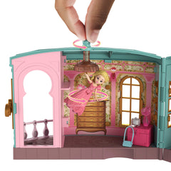 Universal Pictures’ Wicked So Popular Dorm Small Doll Playset With 3 Play Spaces & 10 Total Pieces
