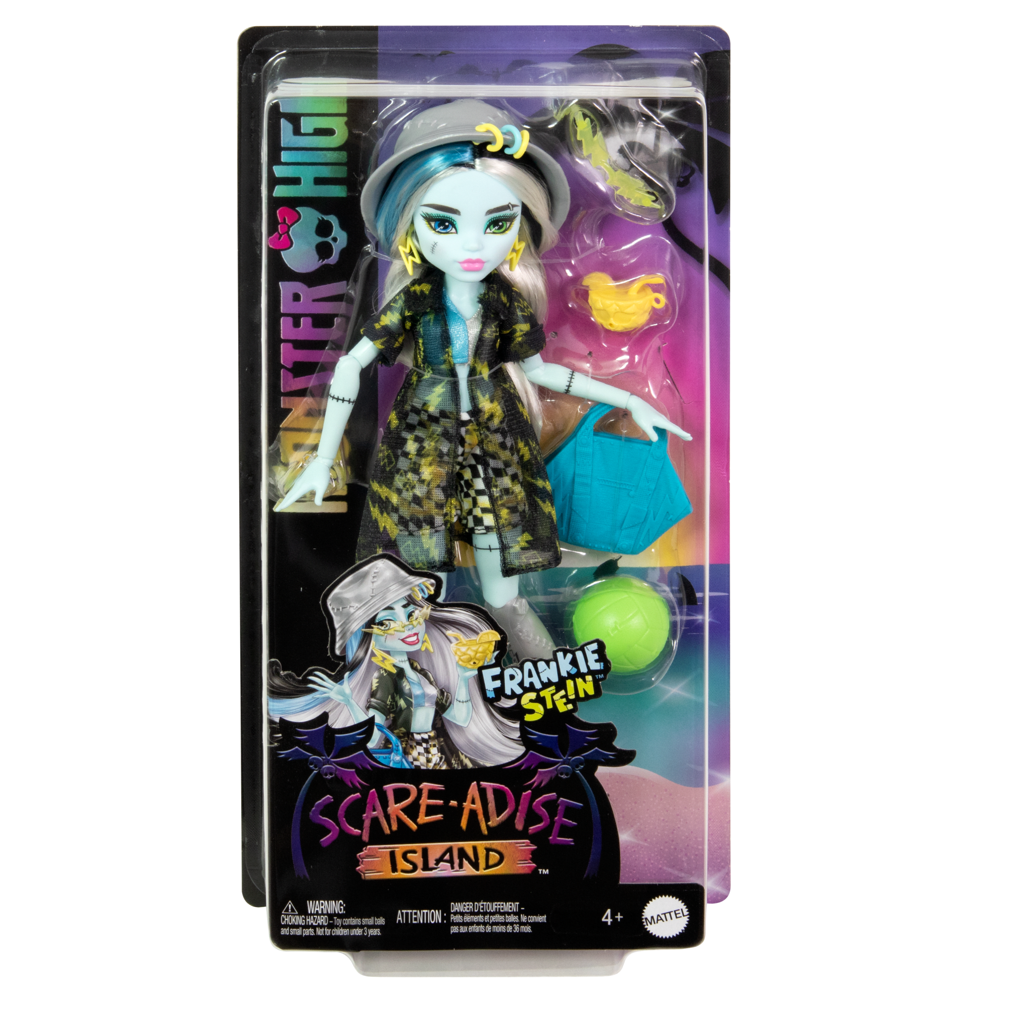Monster High  Île du Paradis de La Peur  Poupée  Frankie Stein