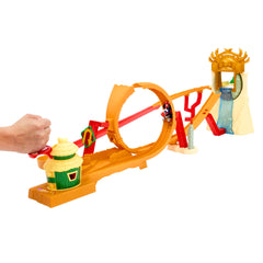 Hot Wheels Mario Kart Pista de Juguete Carrera en la Selva