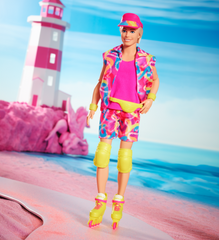 Barbie the Movie Collectible Ken Doll In Inline Skating Outfit