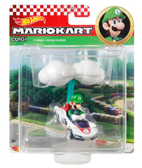Hot Wheels®  Mario Kart™ Luigi P-Wing et Planeur nuages