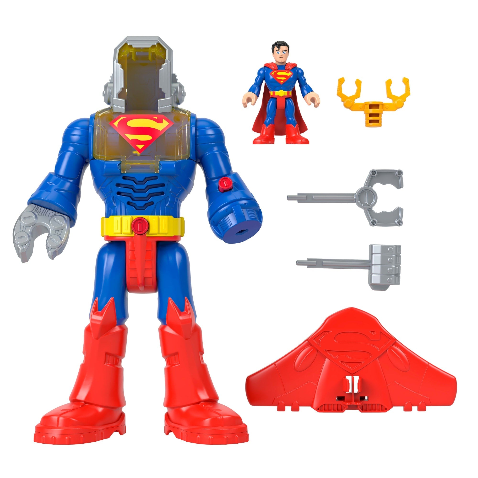 Imaginext® Dc Super Friends™ Planeur et Exosquelette de Superman