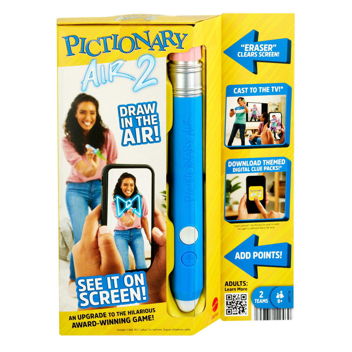 Pictionary AIr 2 Game For Kids, Adults, Family And Game Night