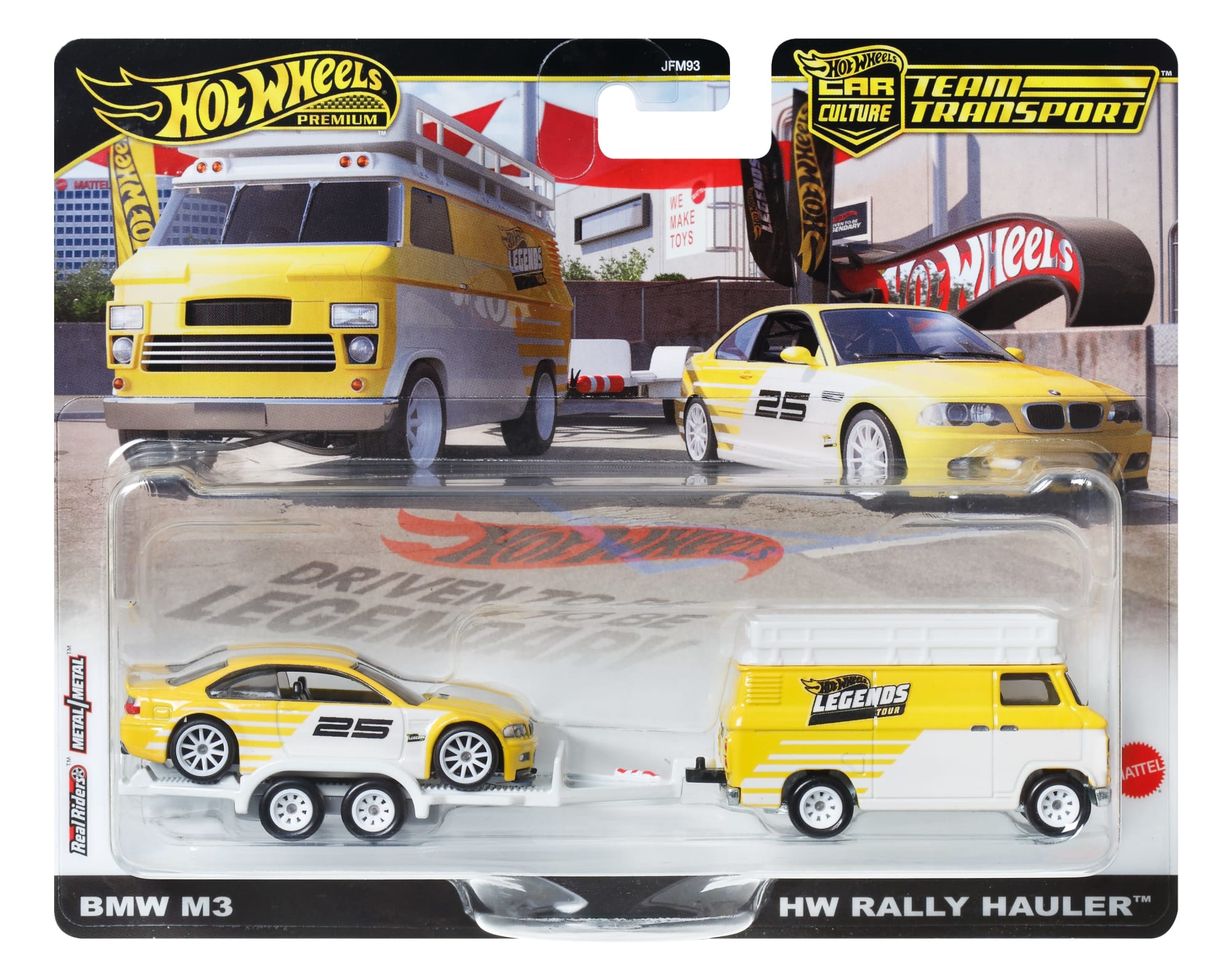 Hot Wheels Collector Veículo de Brinquedo Legends Team Transport