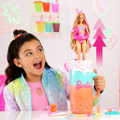 Barbie Pop Reveal Rise & Surprise Gift Set With Scented Doll, Squishy Scented Pet & More, 15+ Surprises