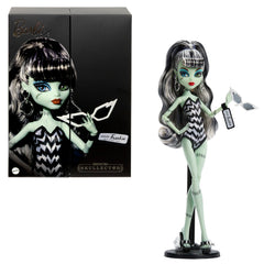 Monster High Skullector Muñeca de Colección Frankie Barbie 80 Aniversario