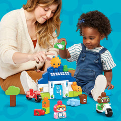 MEGA Bloks Green Town Build & Learn Eco House