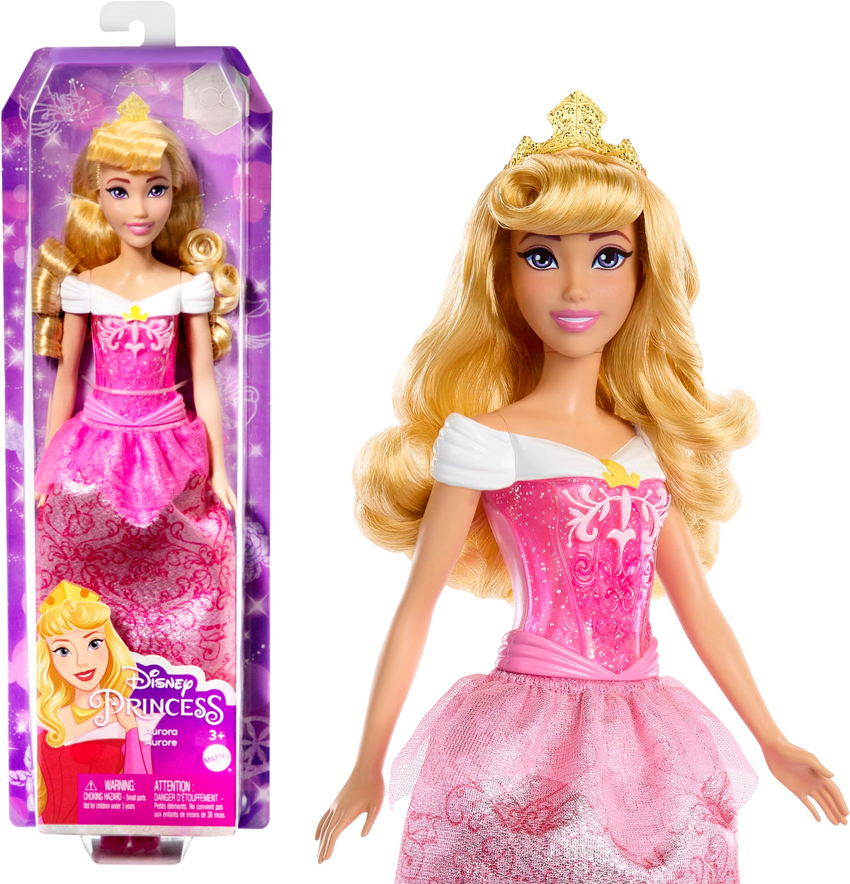 Disney Princess Aurora Doll With Sparkling Fashion & Accessories, Inspired By Sleeping Beauty