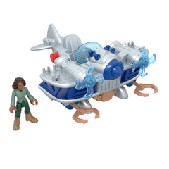 Imaginext-Jurassic World-Kayla et Son Avion-Coffret 4Éléments