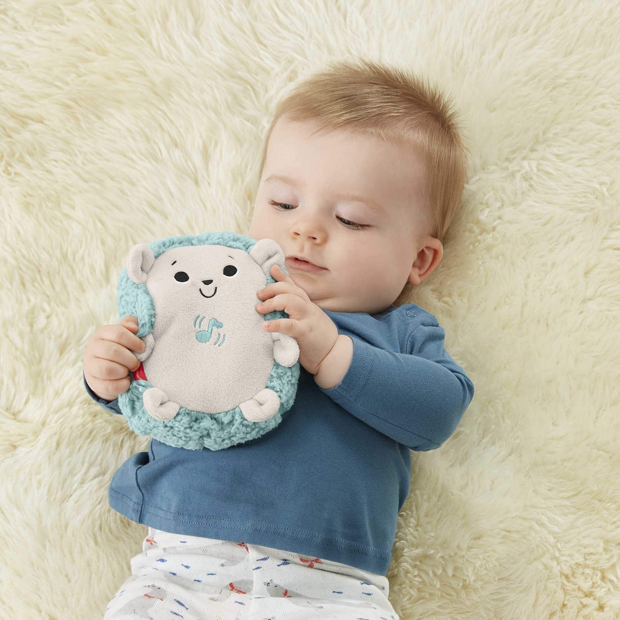 Fisher-Price Baby Juguete para Bebés Erizo Vibraciones Relajantes