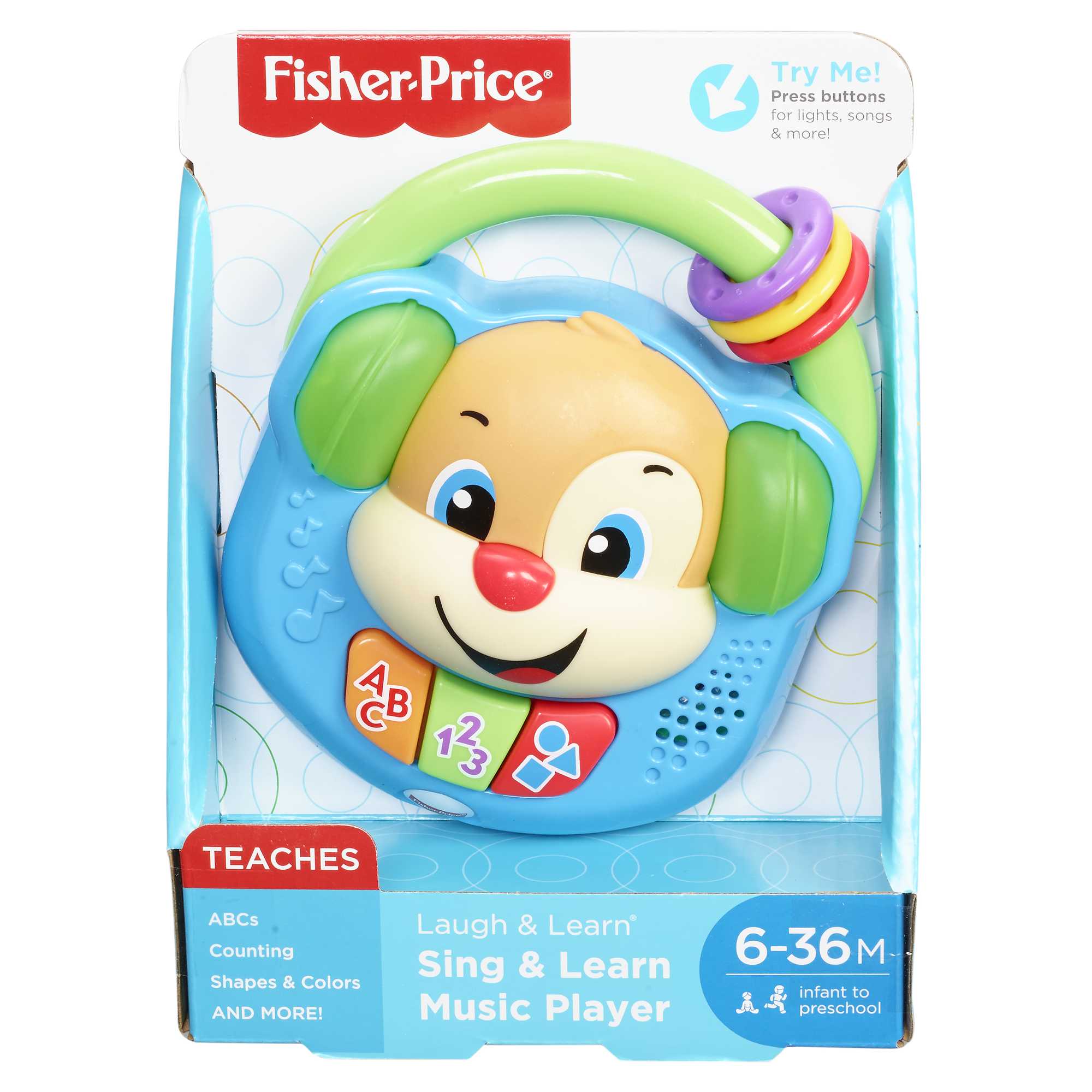 Fisher-Price Aprender e Brincar Brinquedo para Bebês Cante e Aprenda