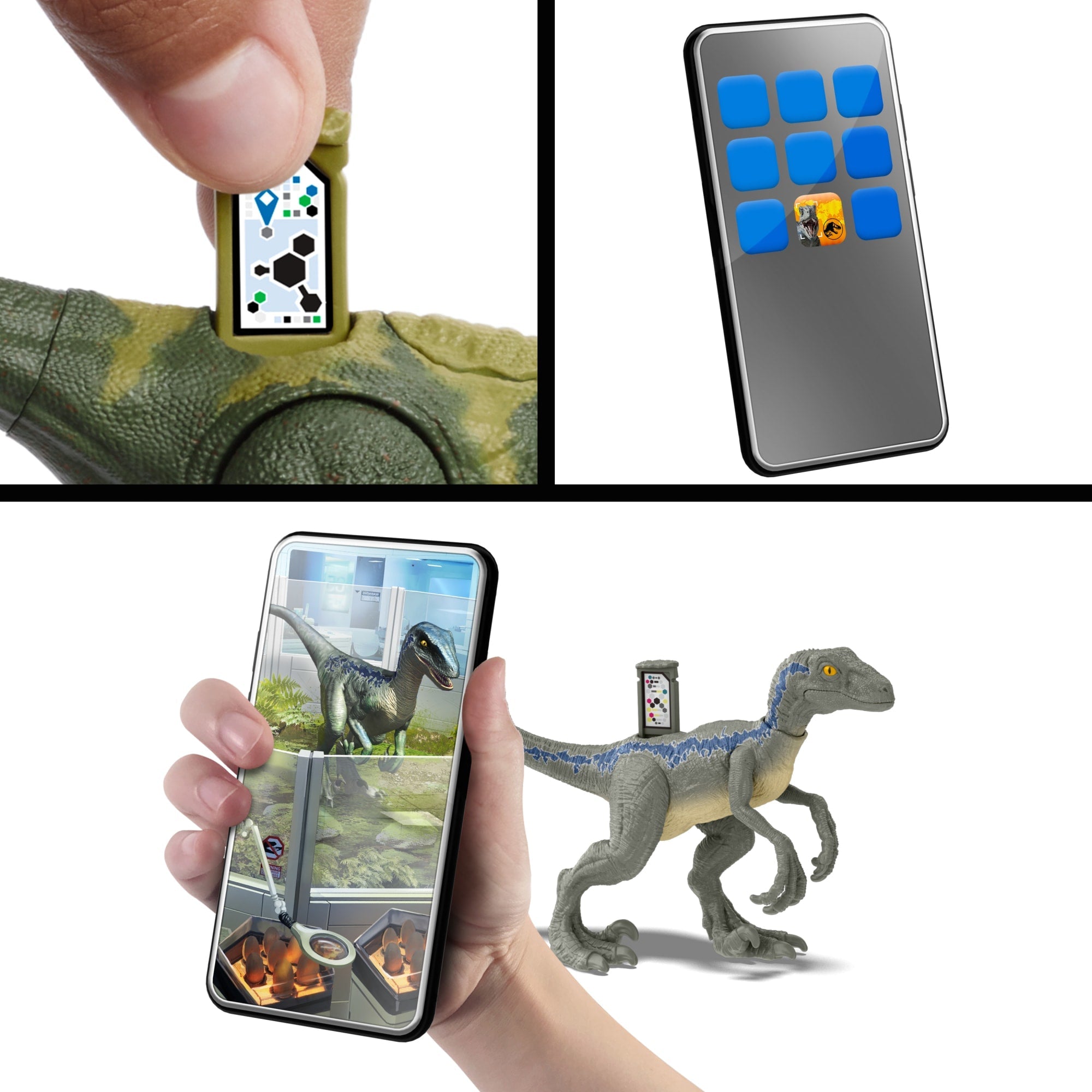 Jurassic World Dinosaurio de Juguete Manada Peligrosa