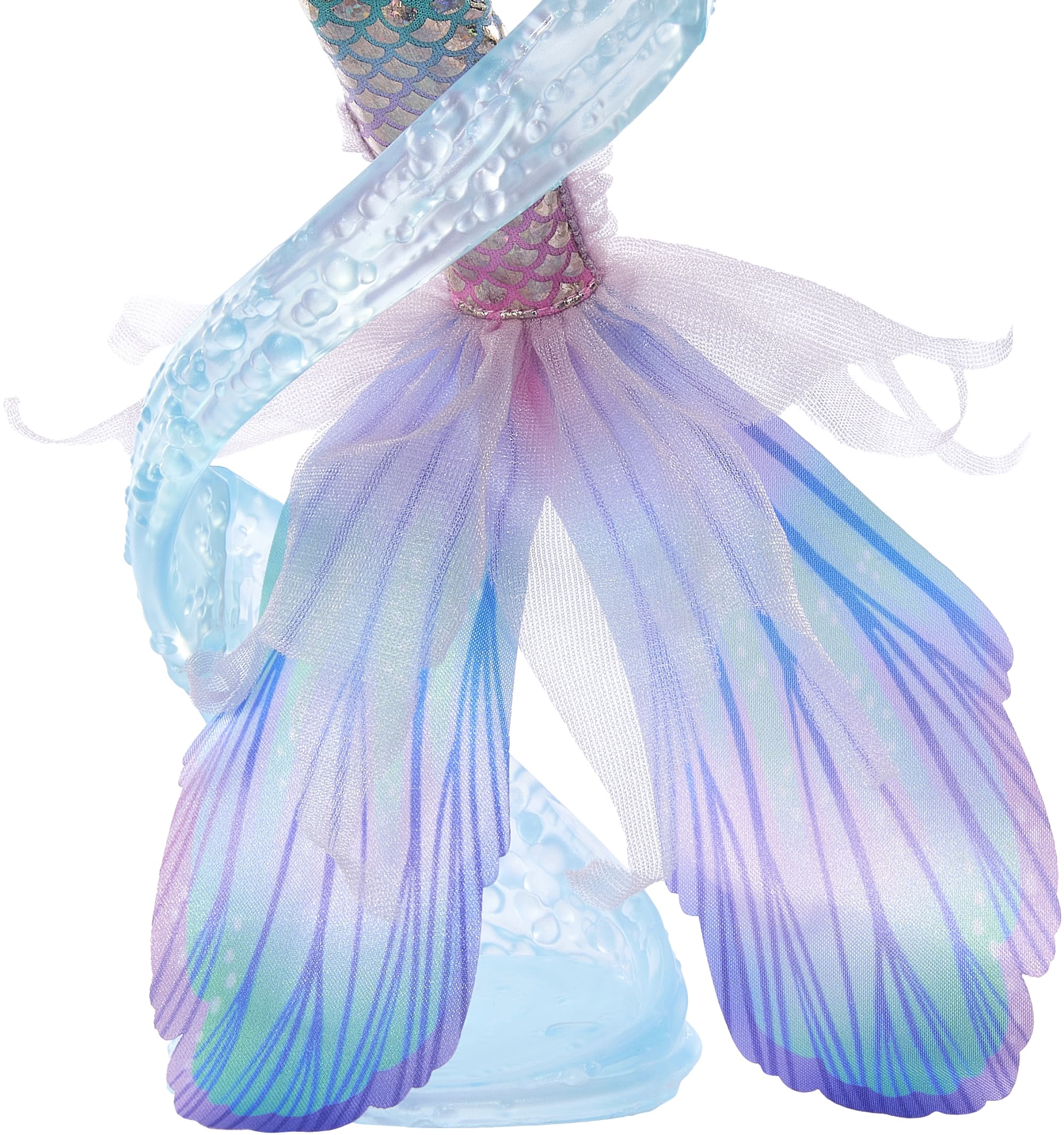 Disney The Little Mermaid Deluxe Mermaid Ariel Doll With Hair Beads And Stand