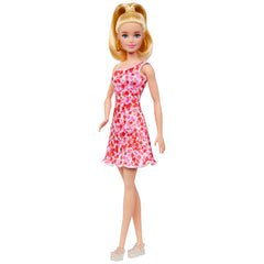 Barbie Fashionistas Doll #205 With Blond Ponytail And Floral Dress