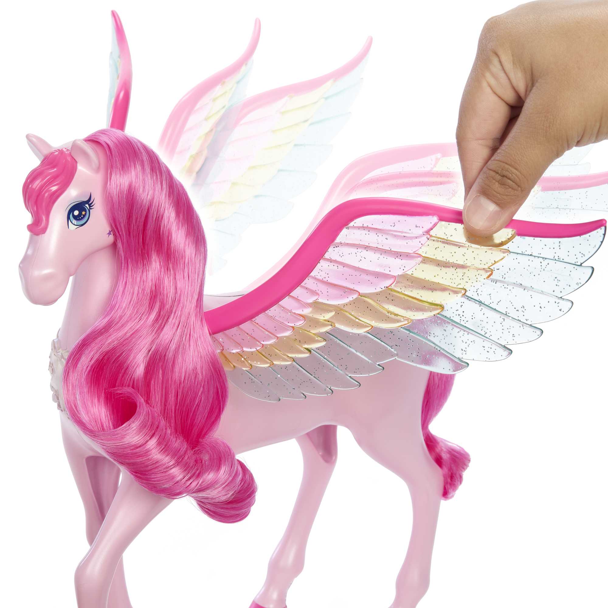 Barbie Barbie: A Touch Of Magic Pégase Rose, Chiot, Jouets