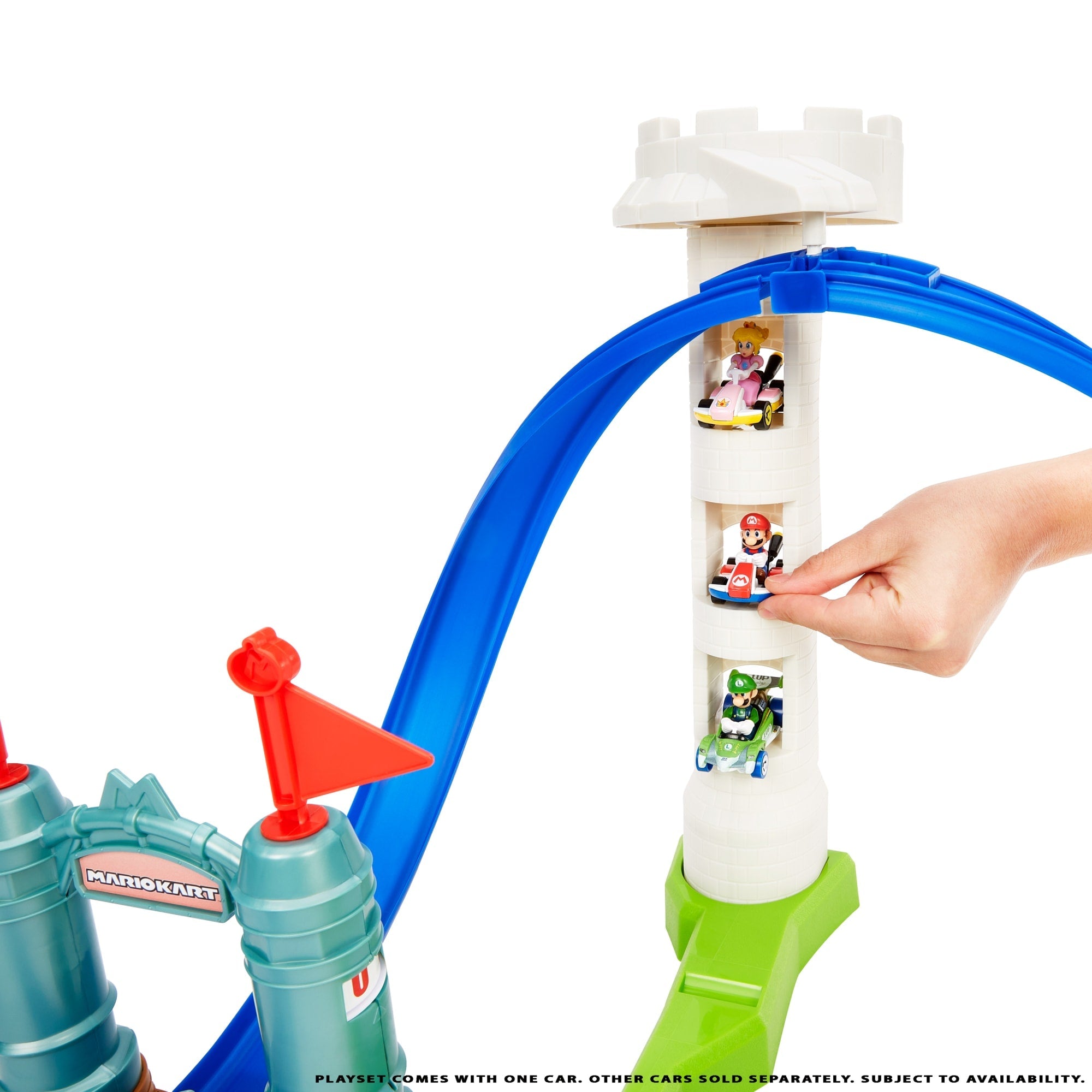 Hot Wheels®-Mario Kart-Circuit Lanceur, Avec Véhicule Mario Kart