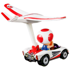 Hot Wheels Mario Kart Toad P-Wing et Planeur Nuages