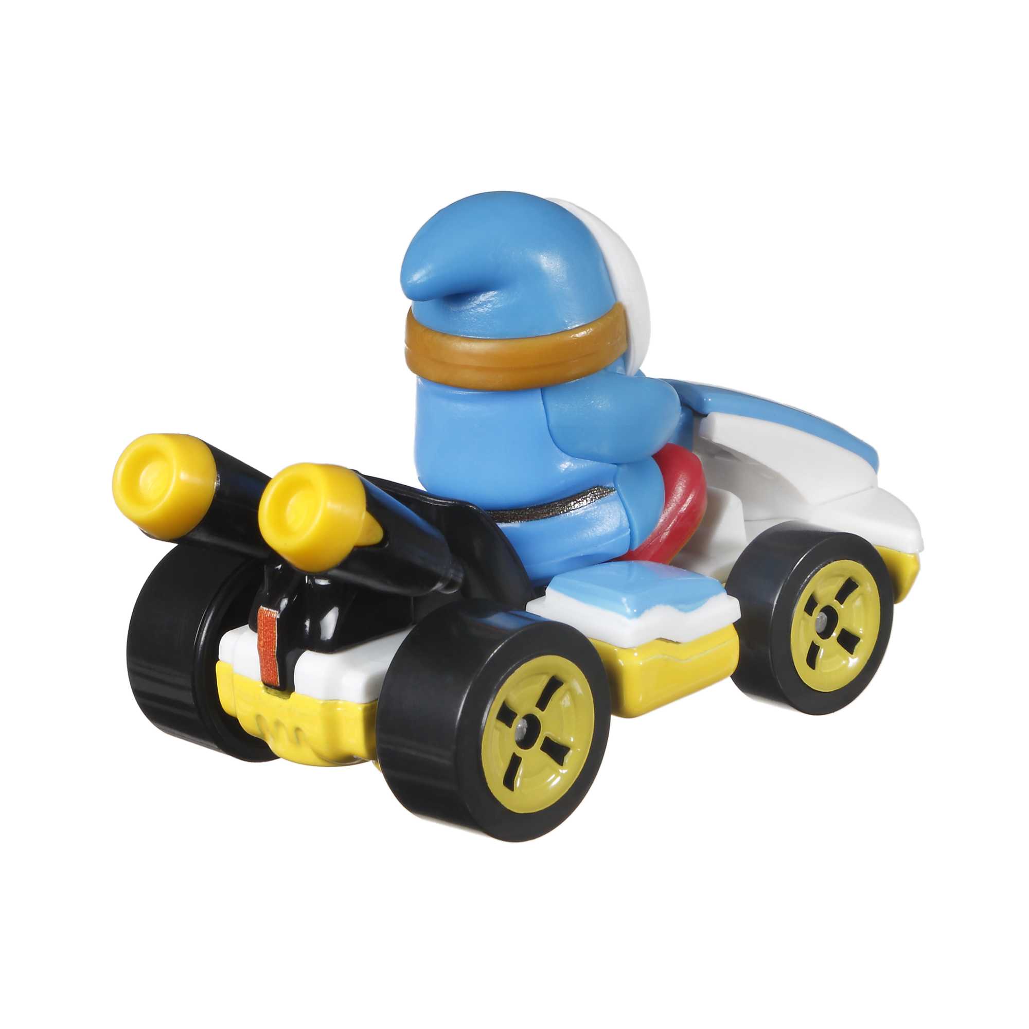 Hot Wheels Mario Kart Vehículo de Juguete Shy Guy Azul Claro Estándar Kart