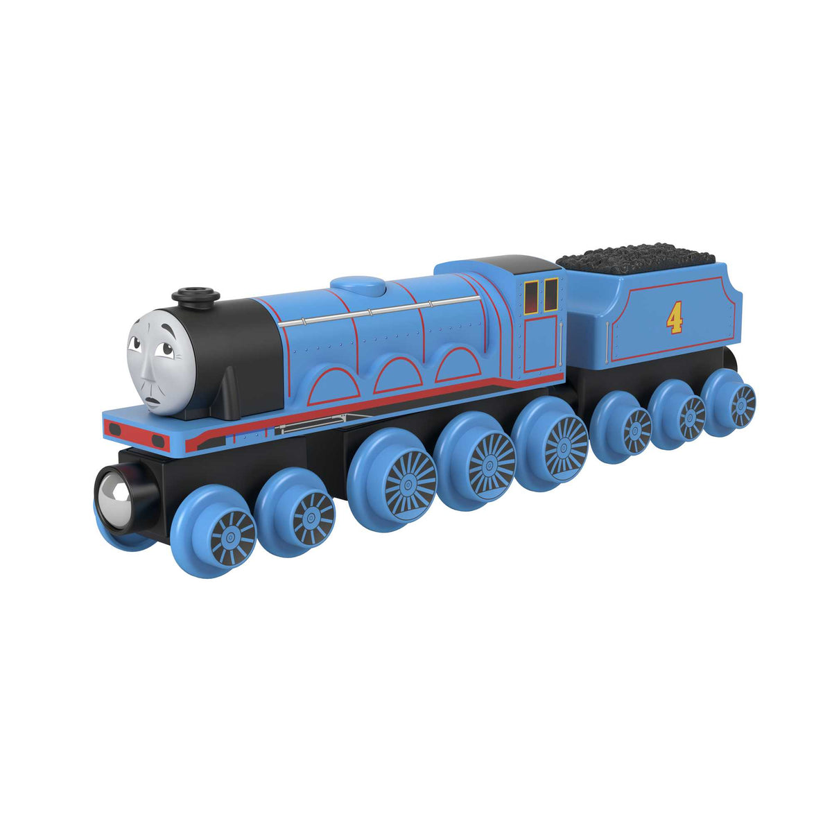 Fisher-Price Thomas et ses Amis Piste en Bois Locomotive Gordon et Wagon de Charbon