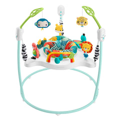 Fisher-Price Jumperoo de La Jungle, Centre D’Activités, Lumières+Sons