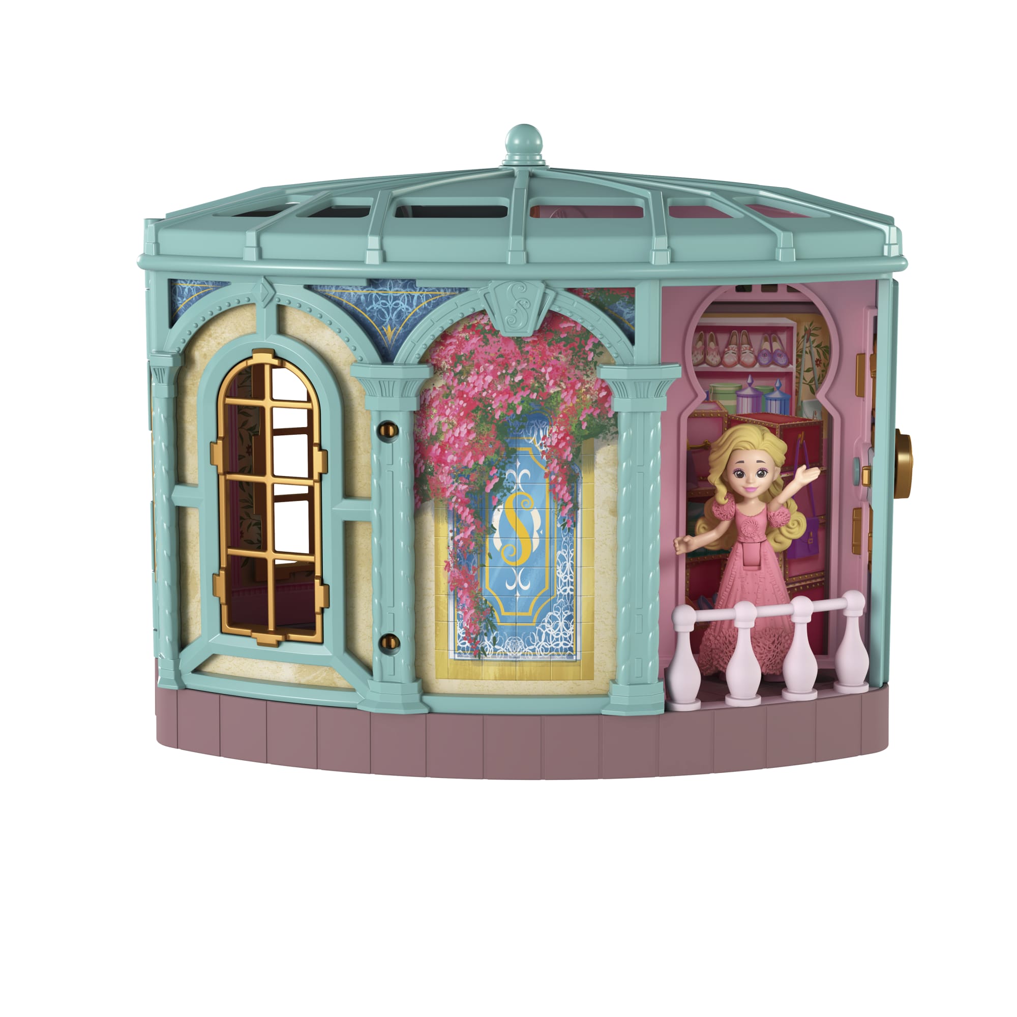 Universal Pictures’ Wicked So Popular Dorm Small Doll Playset With 3 Play Spaces & 10 Total Pieces