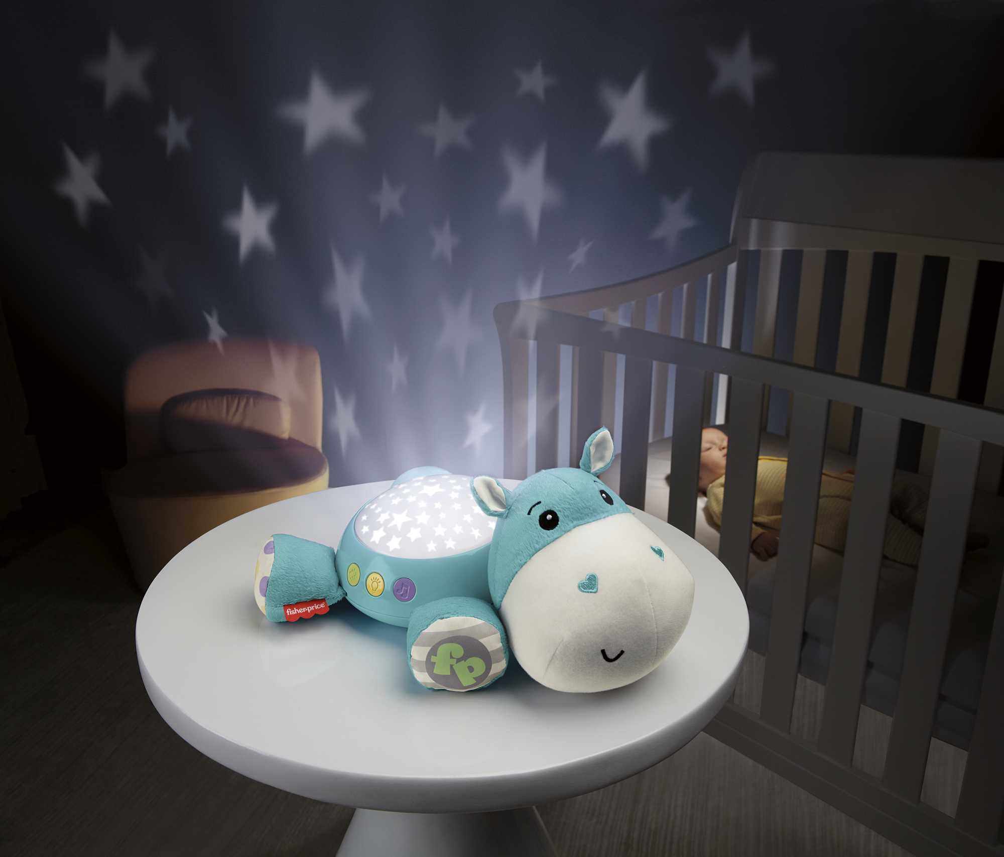 Fisher-Price Baby Brinquedo para Bebês Projector Hiopótamo