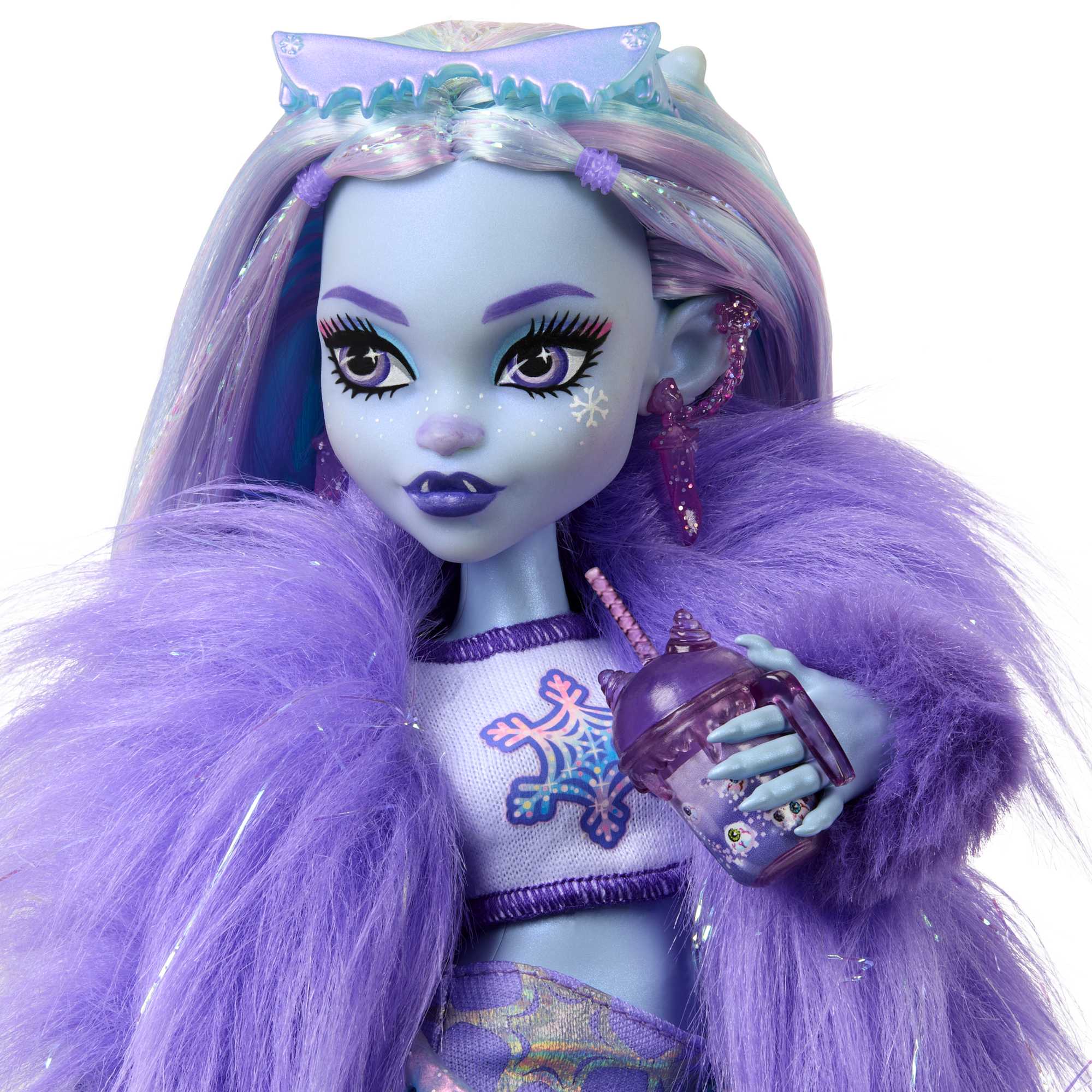 Monster High Poupée Abbey Bominable, Vêtements Yéti et Access.