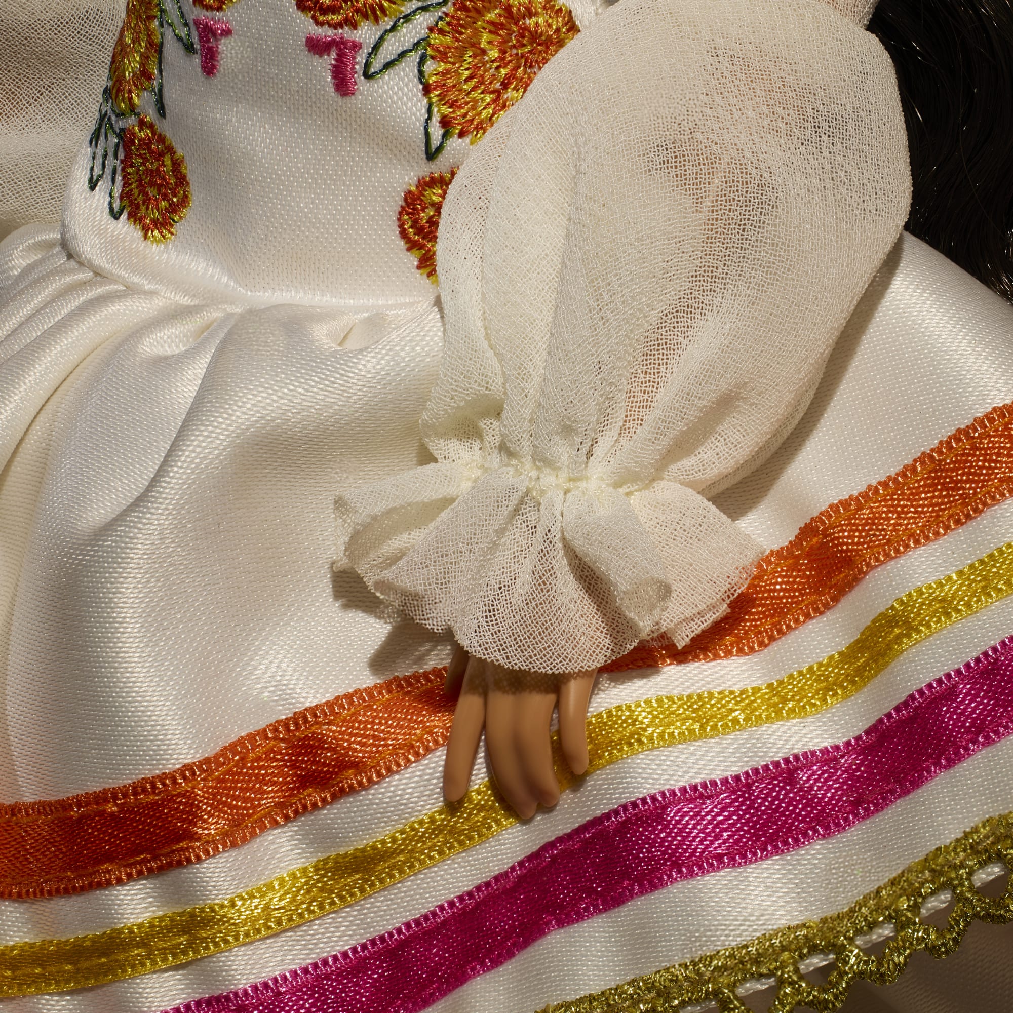 Barbie Signature Día De Muertos 2025 Collectible Doll in Ruffled Cream Gown