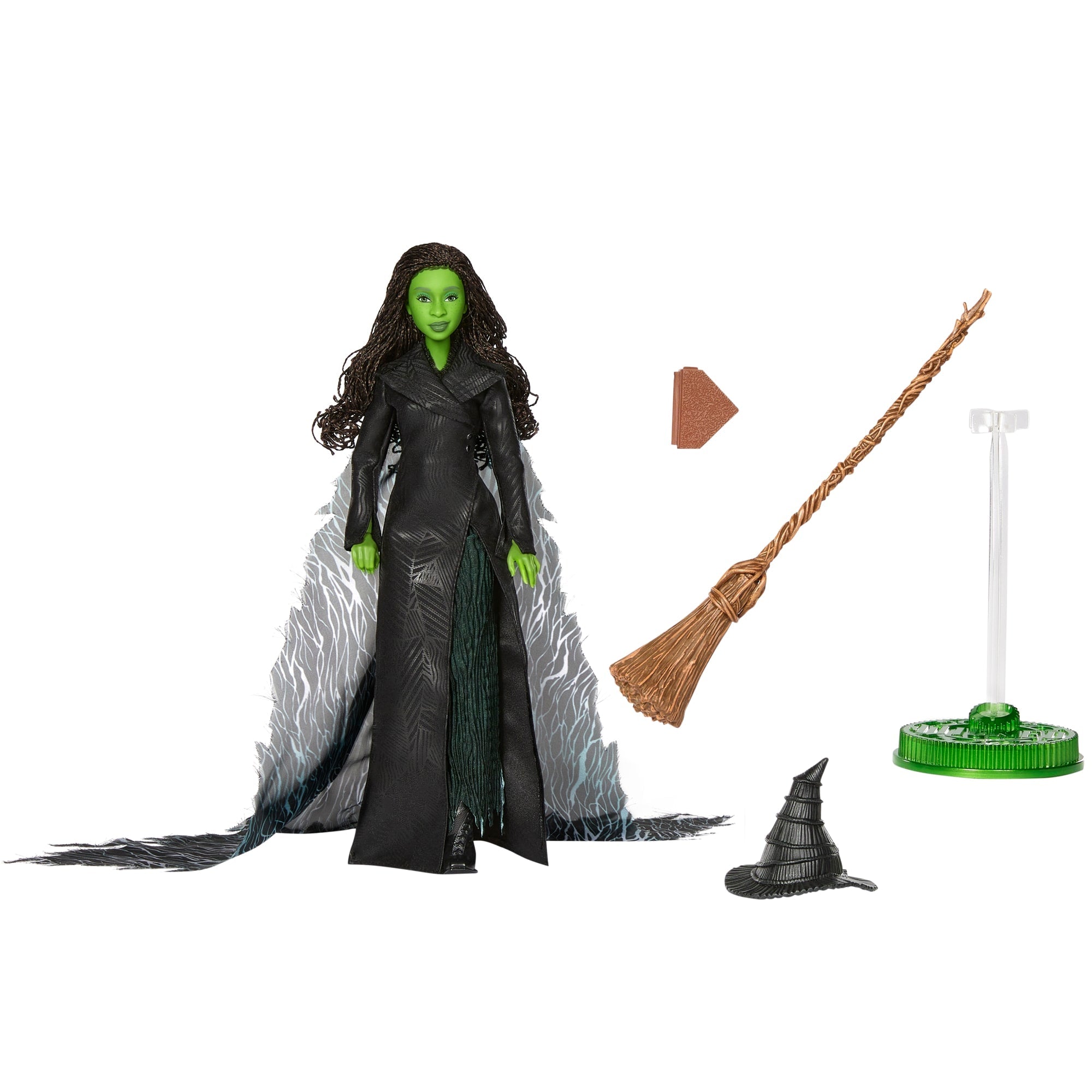 Universal Pictures’ Wicked: For Good Deluxe Elphaba Doll With Movie-inspired Outfit & 4 Accessories