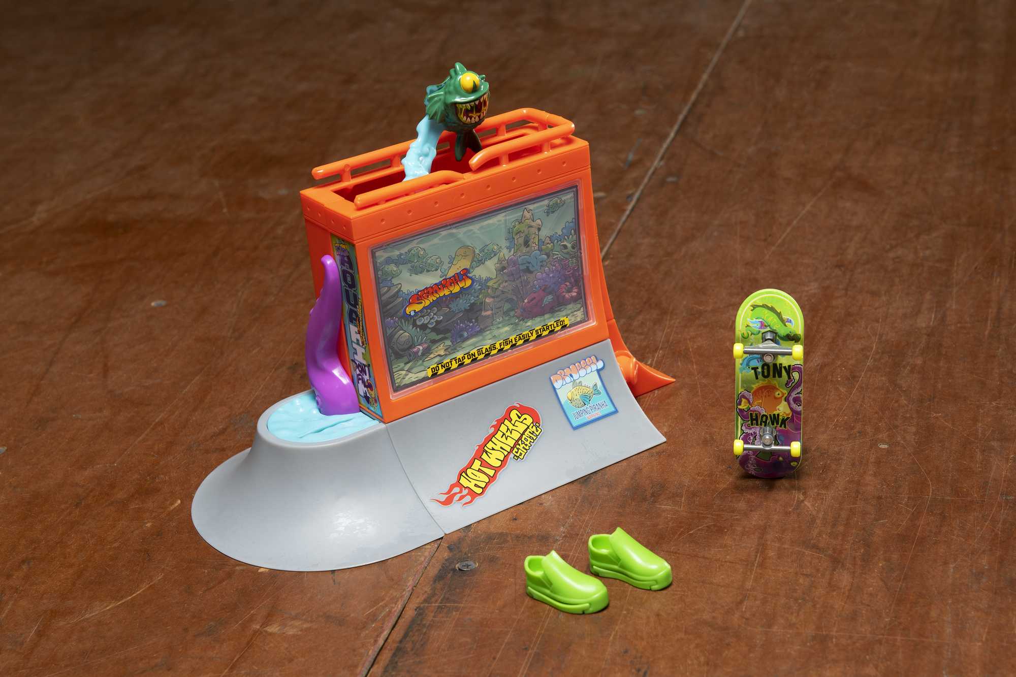 Hot Wheels Skate Pista de Juguete Set Acuario