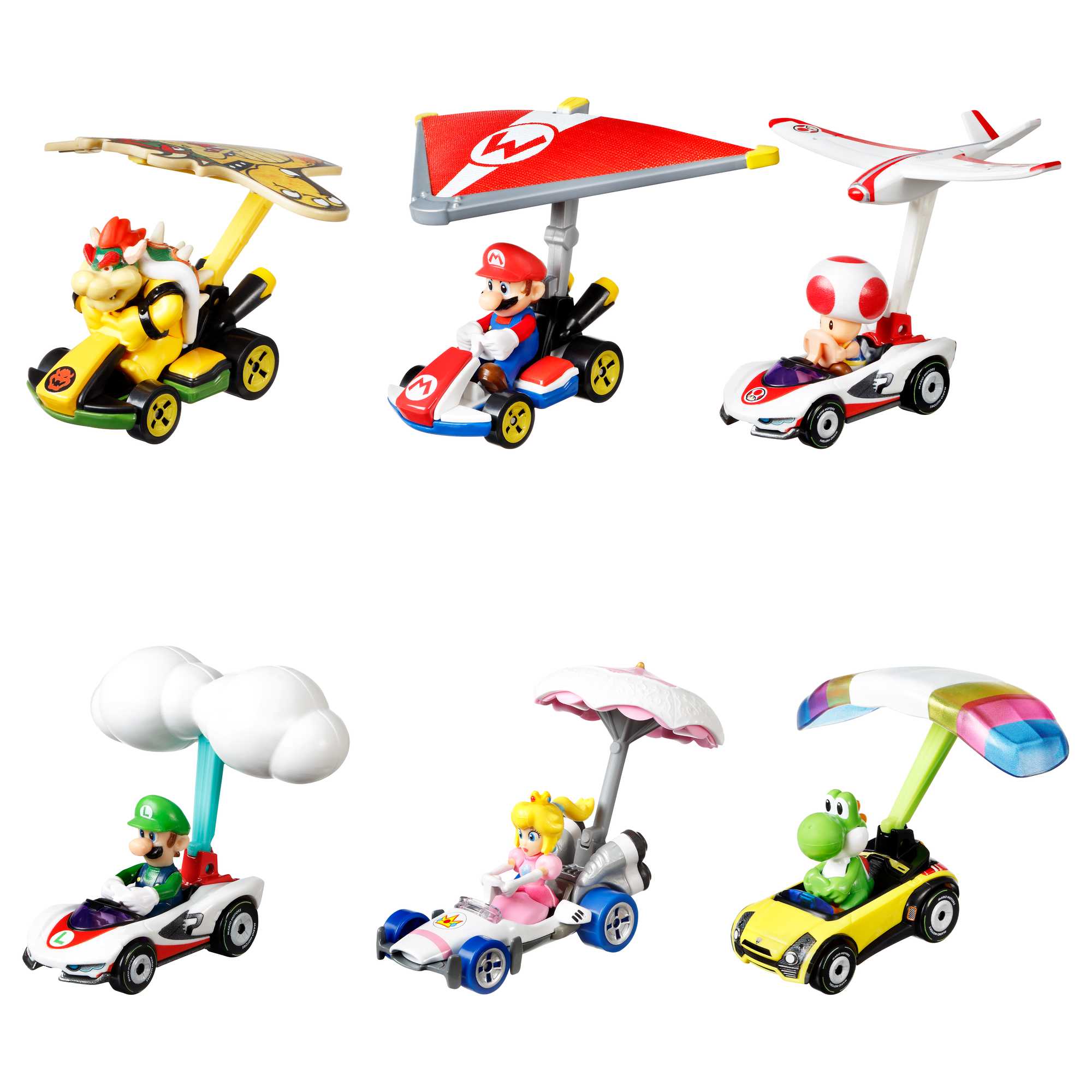 Hot Wheels®  Mario Kart™ Princesse Peach, B-Dasher et parasol pêche