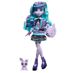 Monster High® Soirée Cris-Jama Twyla, Poupée et Accessoires